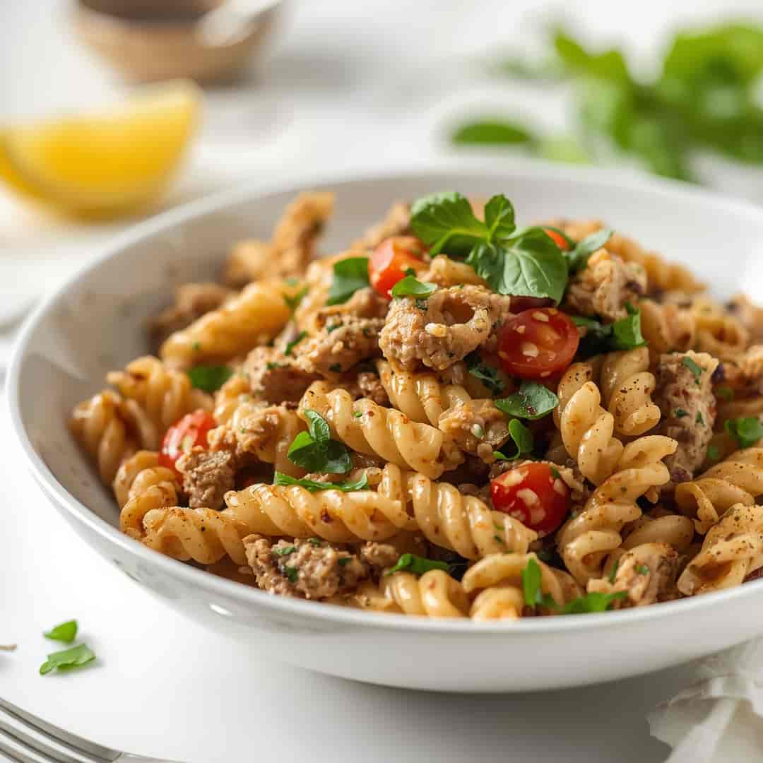 High Protein Italian Grinder Pasta Salad