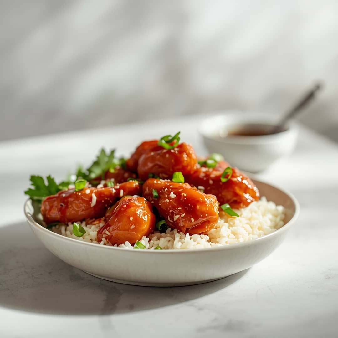 Honey BBQ Chicken and Rice