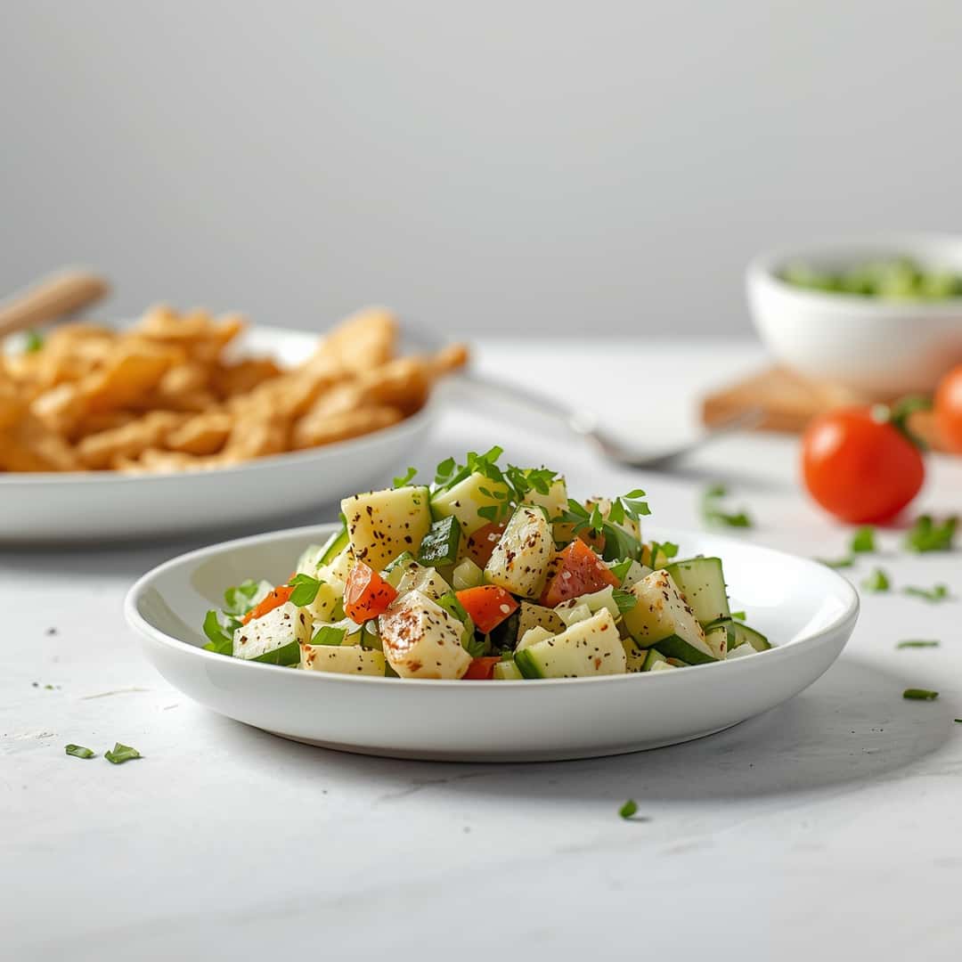 Jalapeno Popper Cucumber Salad