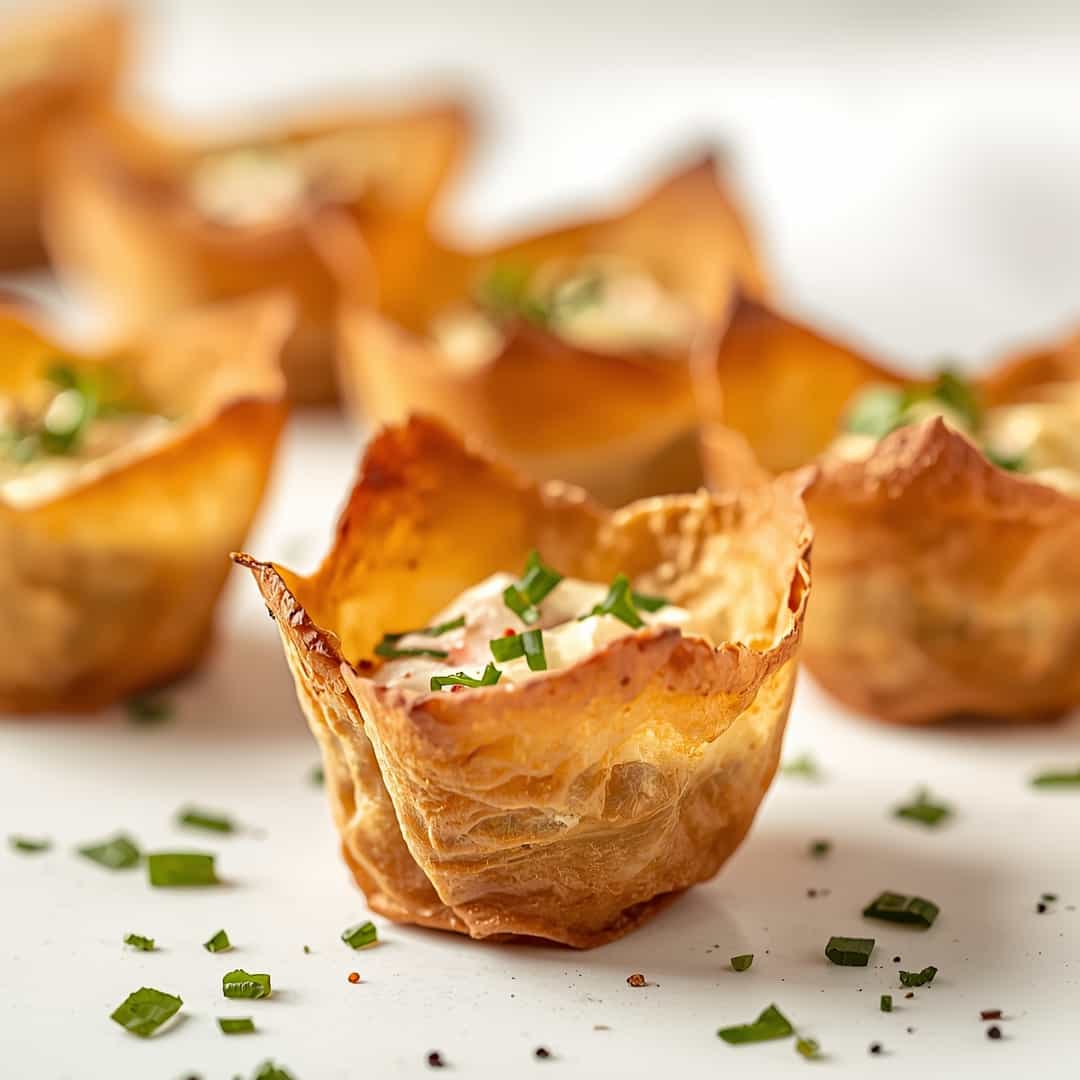 Jalapeno Popper Wonton Cups