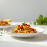 Jamaican Shrimp Pasta