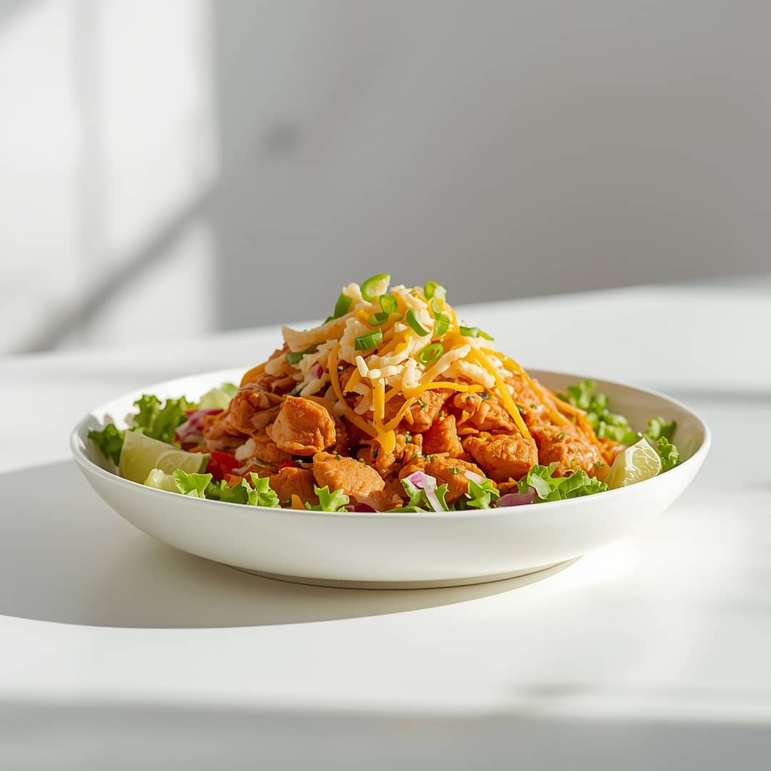 Loaded Chicken Taco Salad