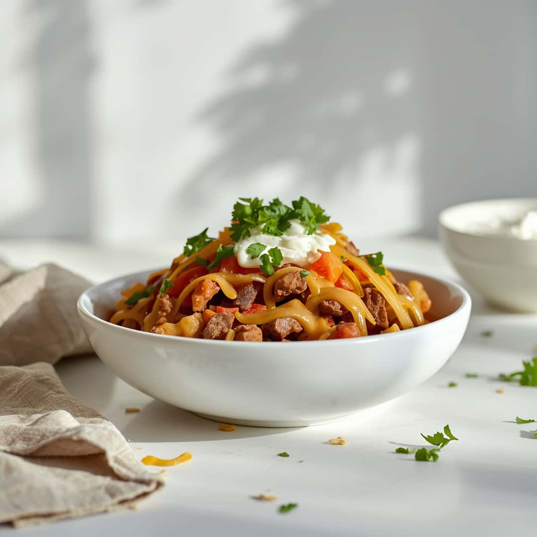 Loaded Potato Taco Bowl