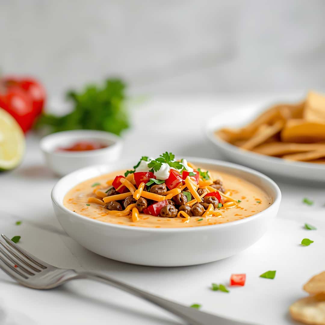 Loaded Taco Cheese Dip
