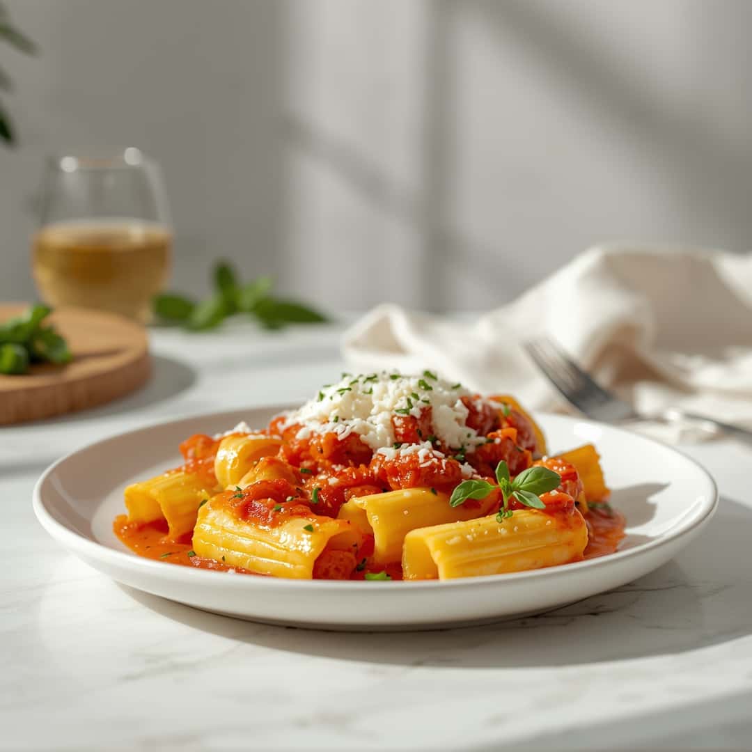 Oven Baked Mostaccioli