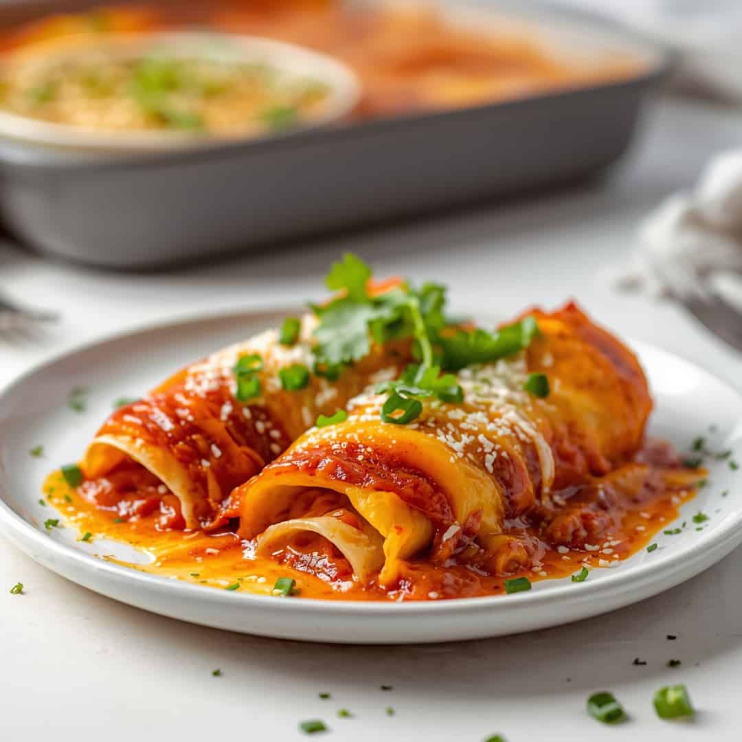 Quick Easy Chicken Enchiladas