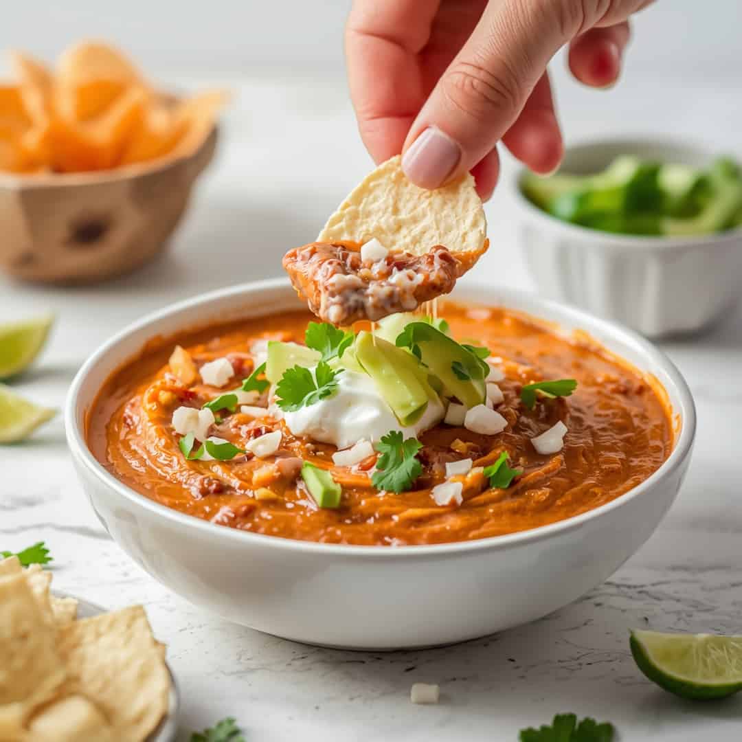 Quick Taco Dip With Cream Cheese 2 Quick Taco Dip With Cream Cheese