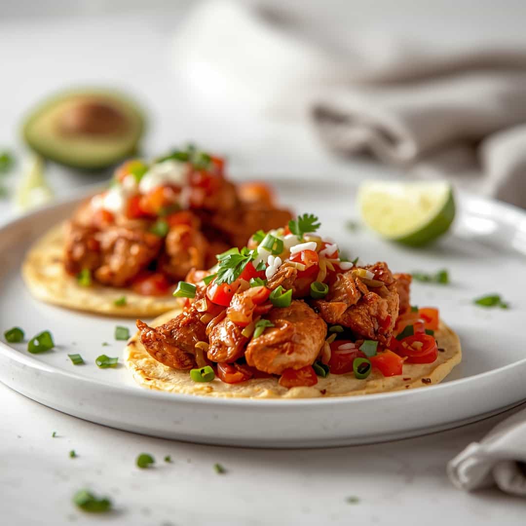 Rotisserie Chicken Tostadas