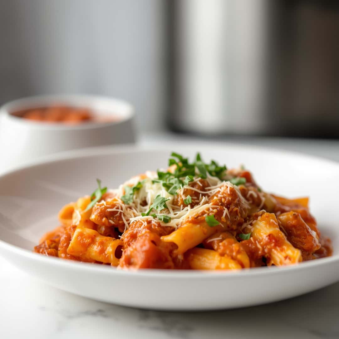 Slow Cooker Baked Ziti