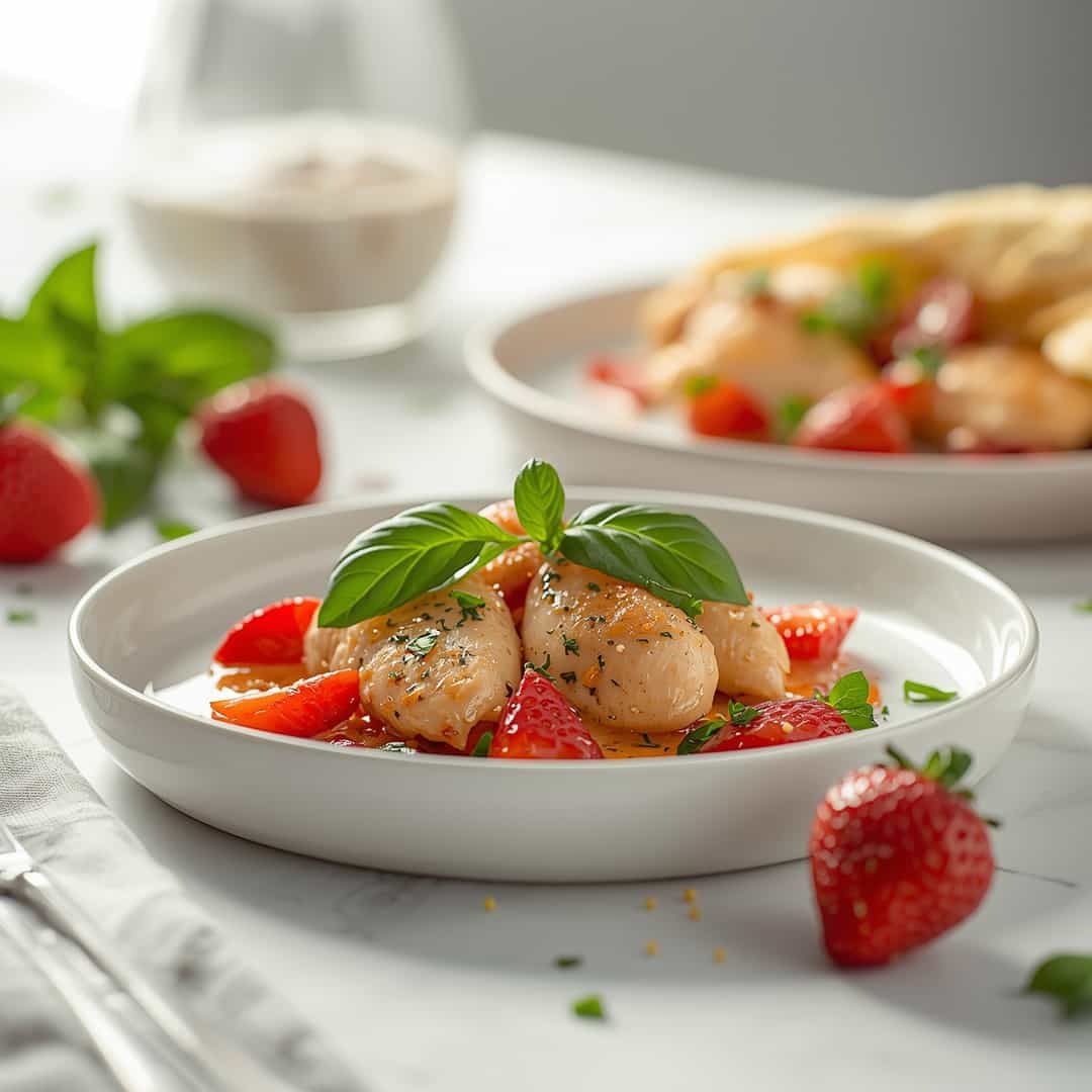 Strawberry Basil Chicken