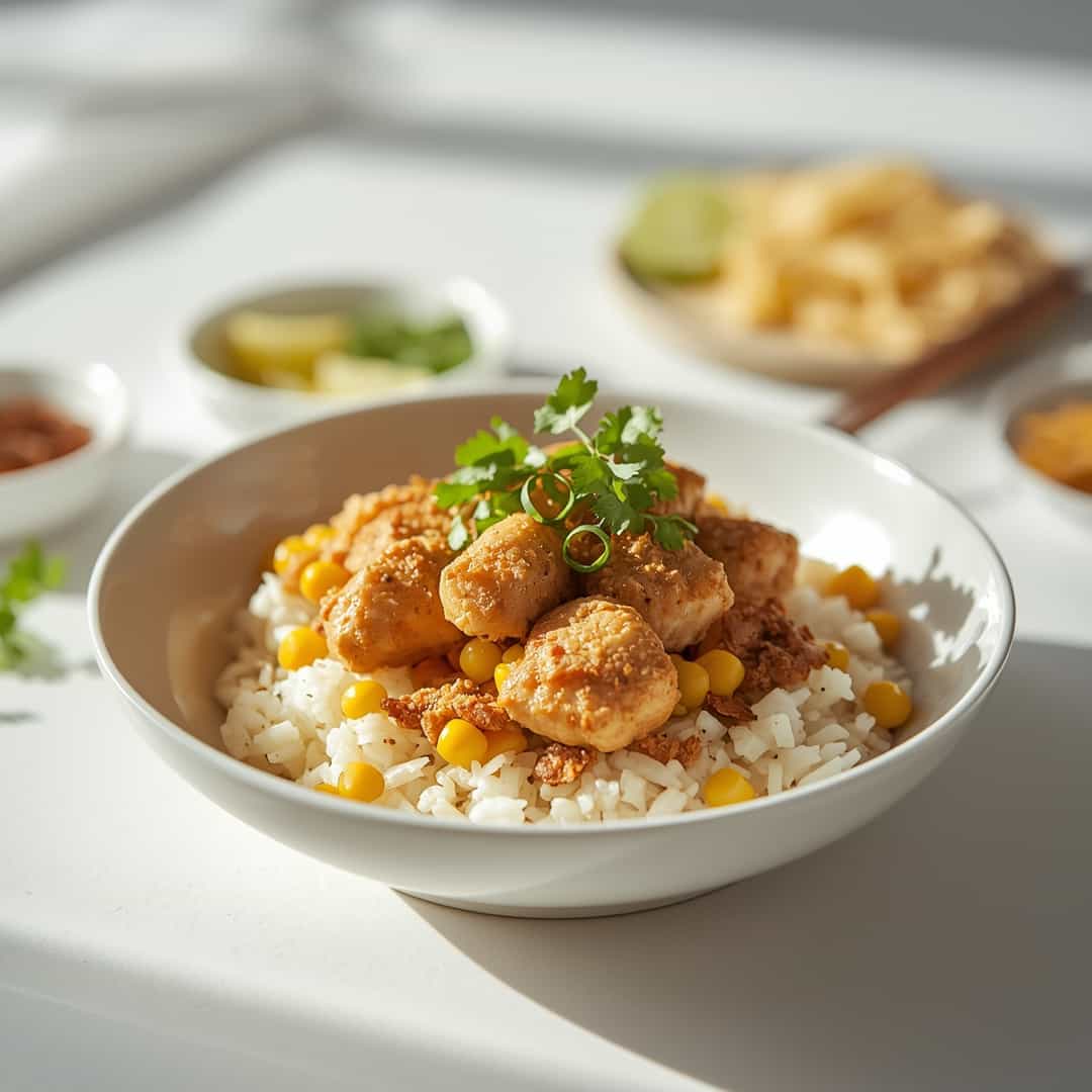 Street Corn Chicken Rice