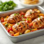 Tropical Hawaiian Chicken Sheet Pan