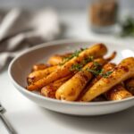 maple roasted parsnips with thyme cozy night recipe