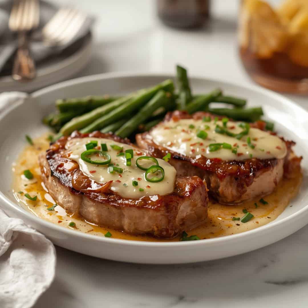 savory cheddar ranch beef chops recipe