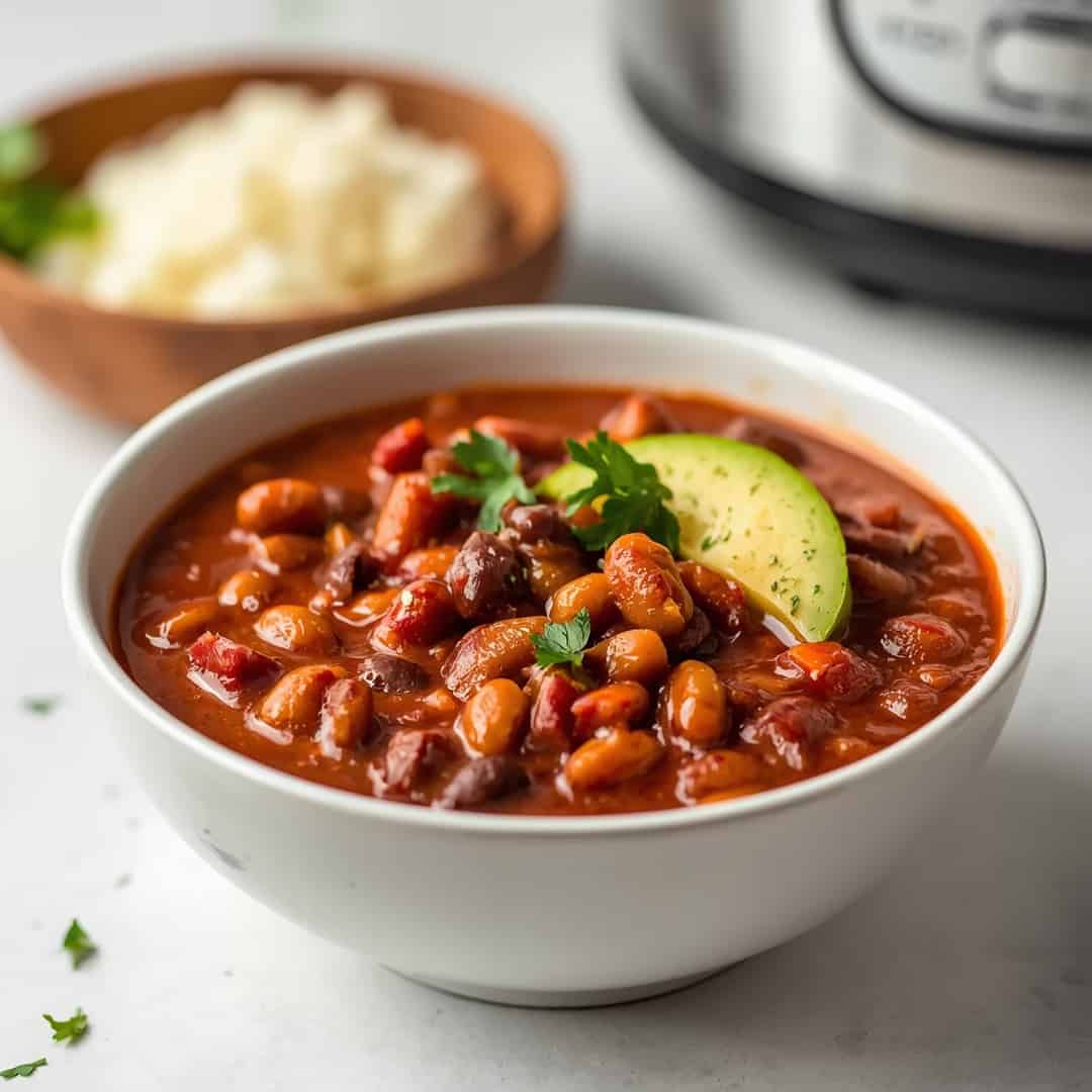 BEST Crockpot No-Bean Chili Recipe 2 BEST Crockpot No-Bean Chili Recipe