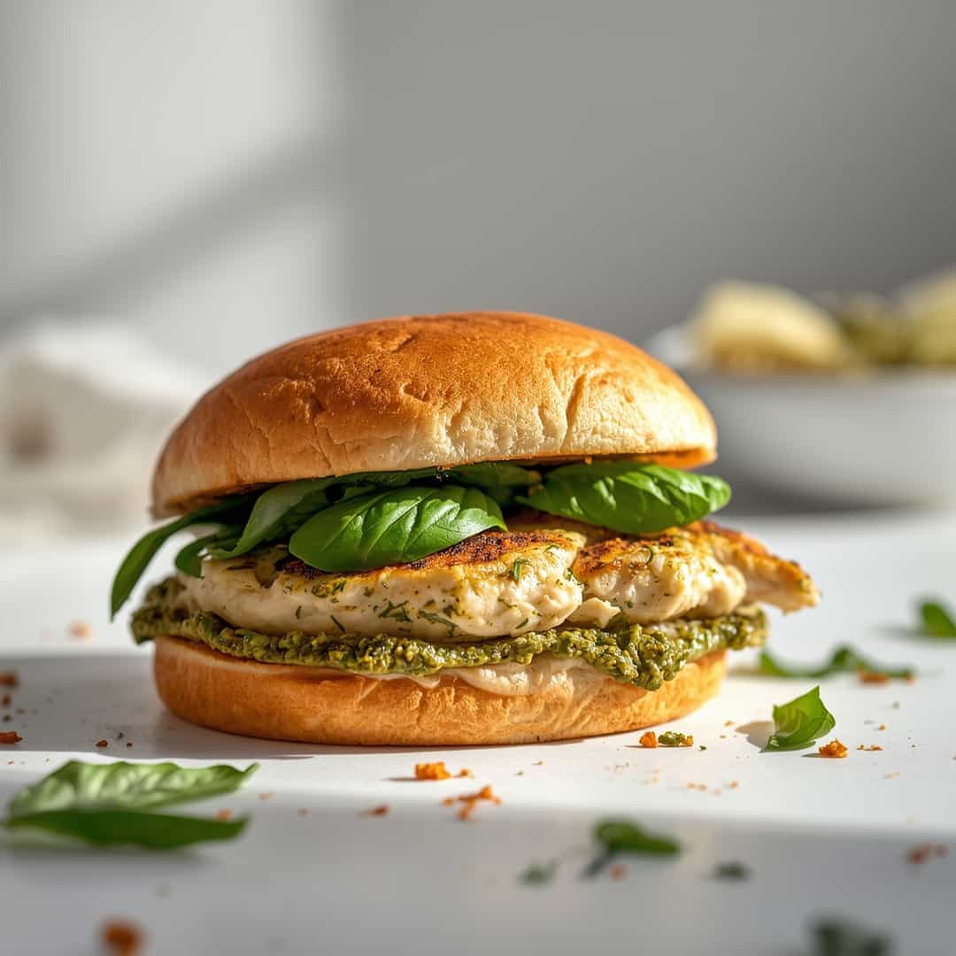 Basil Pesto Chicken Sandwich