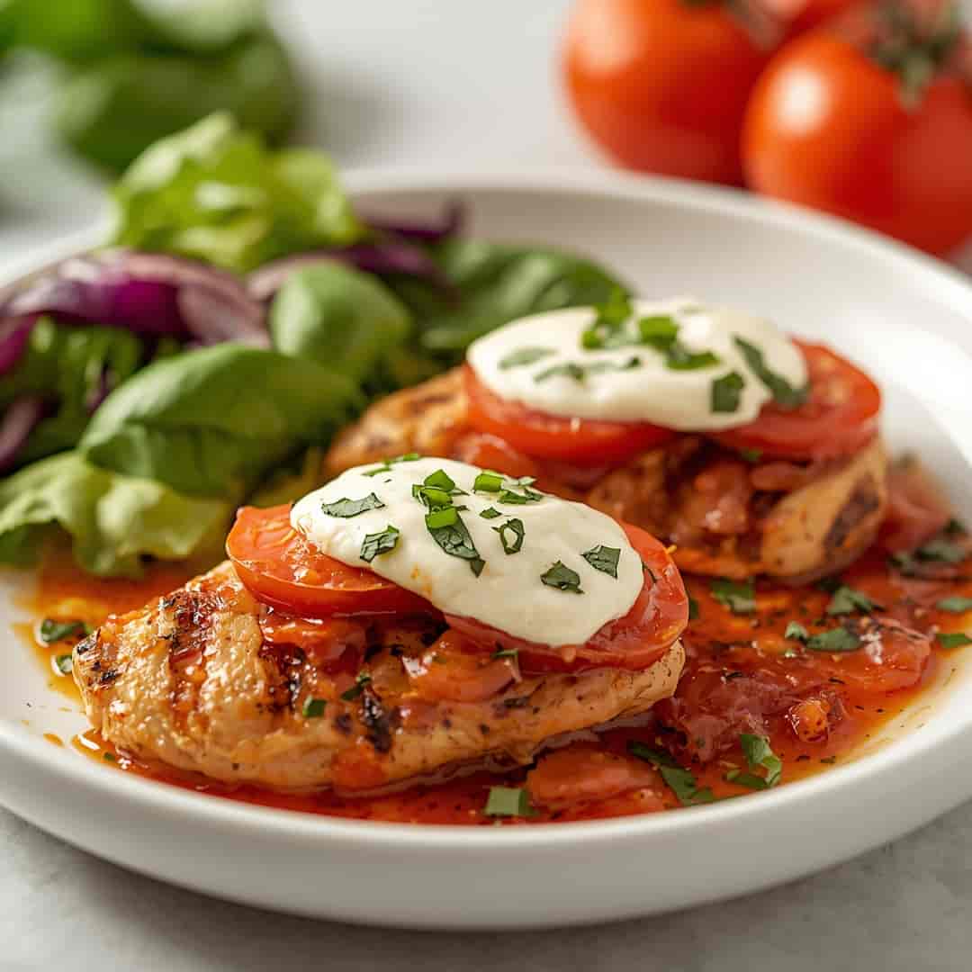 Best Grilled Chicken Margherita