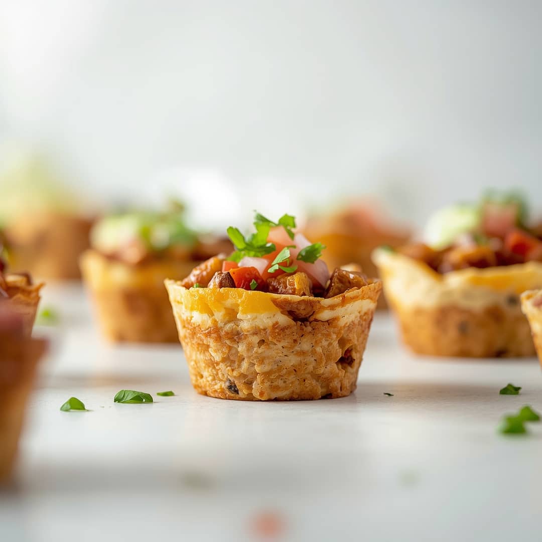 Bite-Sized Mini Taco Cups