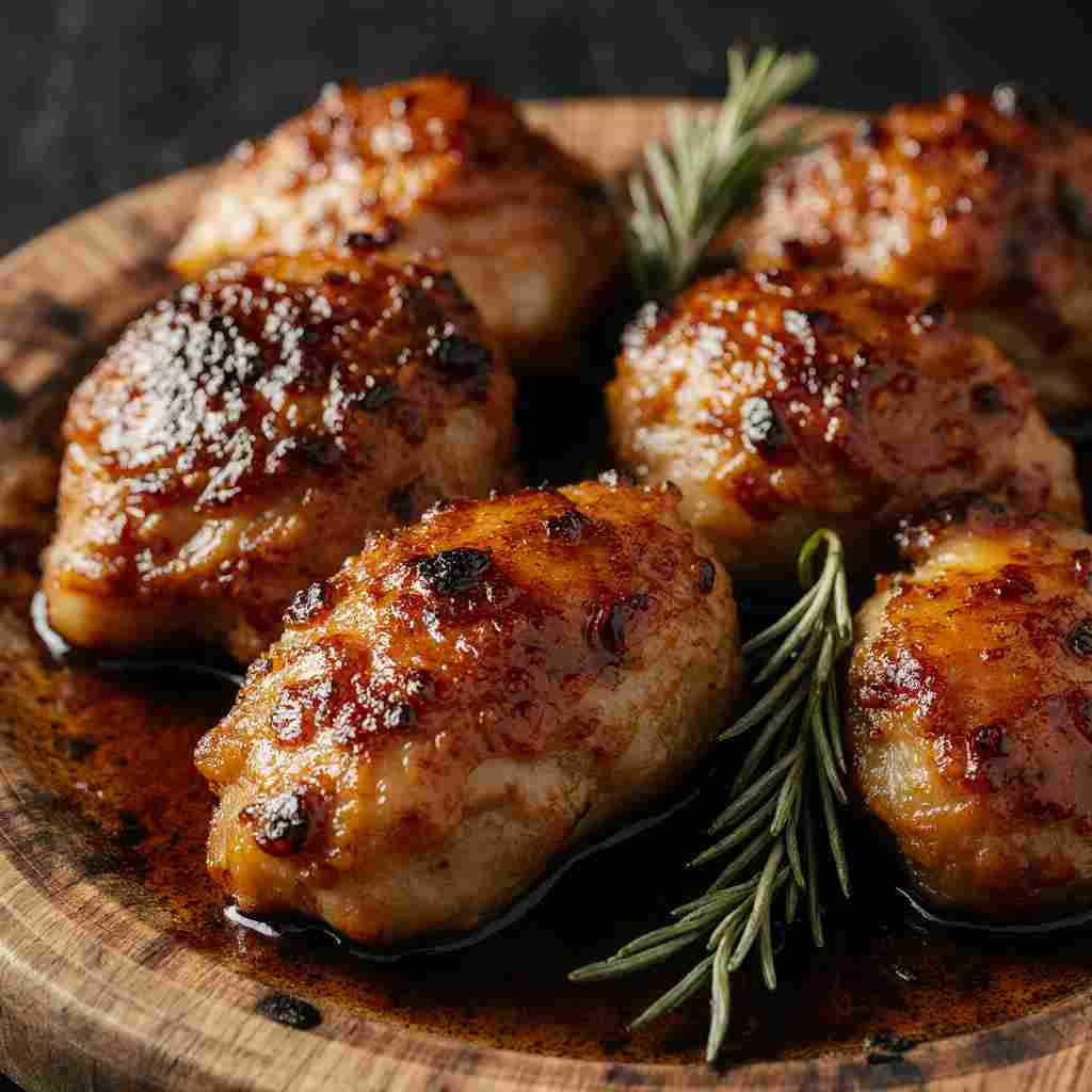 Brown Sugar Chicken Thighs