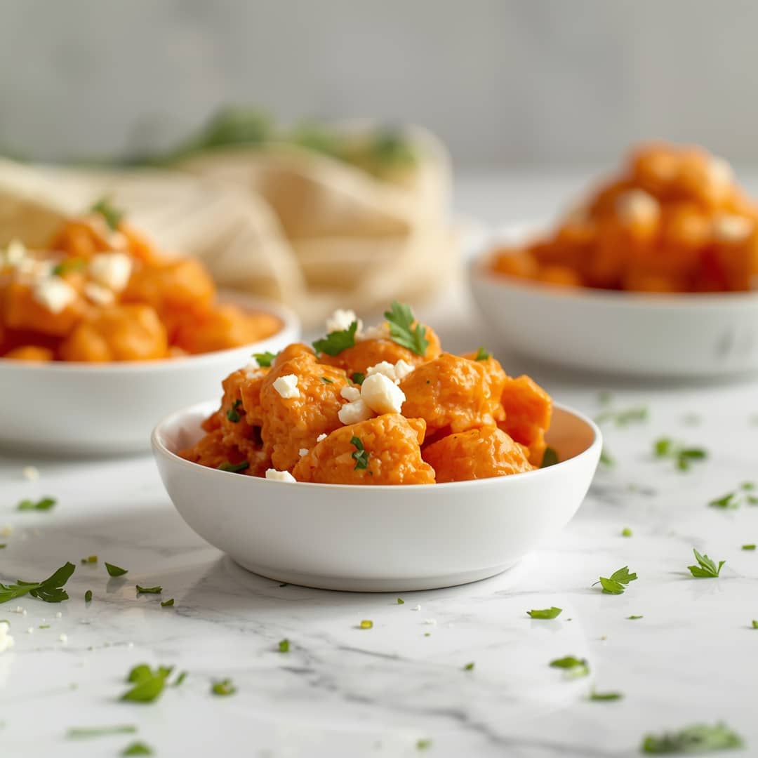 Buffalo Style Protein Cottage Cheese Snack