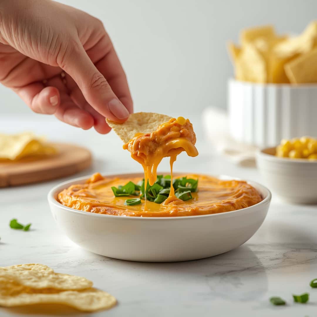 Cheesy Baked Mexican Street Corn Dip