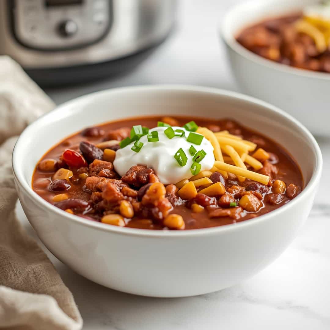 Crock Pot No Bean Turkey Chili 2 Crock Pot No Bean Turkey Chili