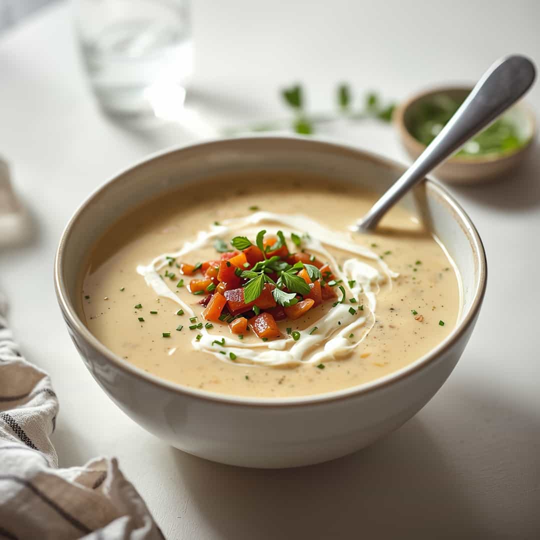Delicious Keto Chicken Cream Cheese Soup