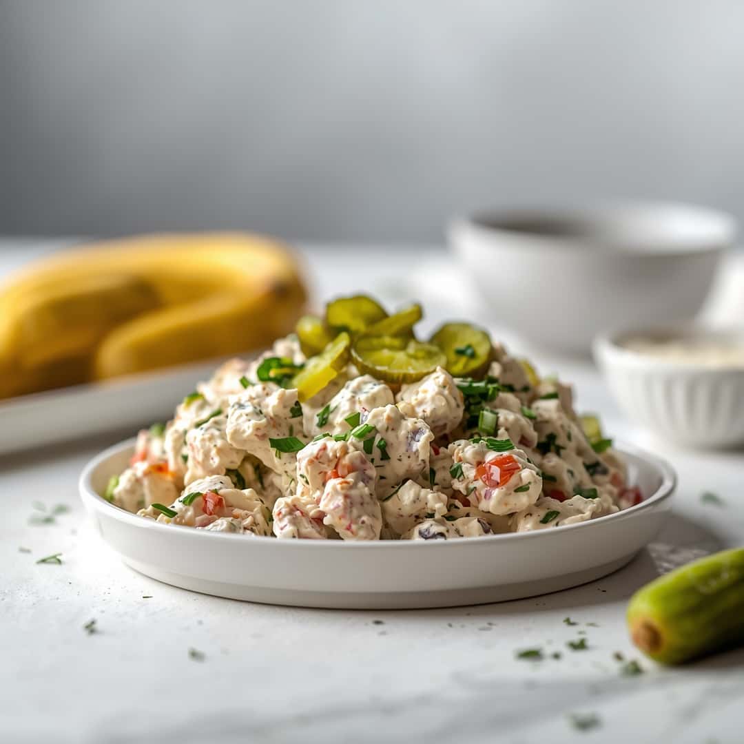 Dill Pickle Canned Chicken Salad