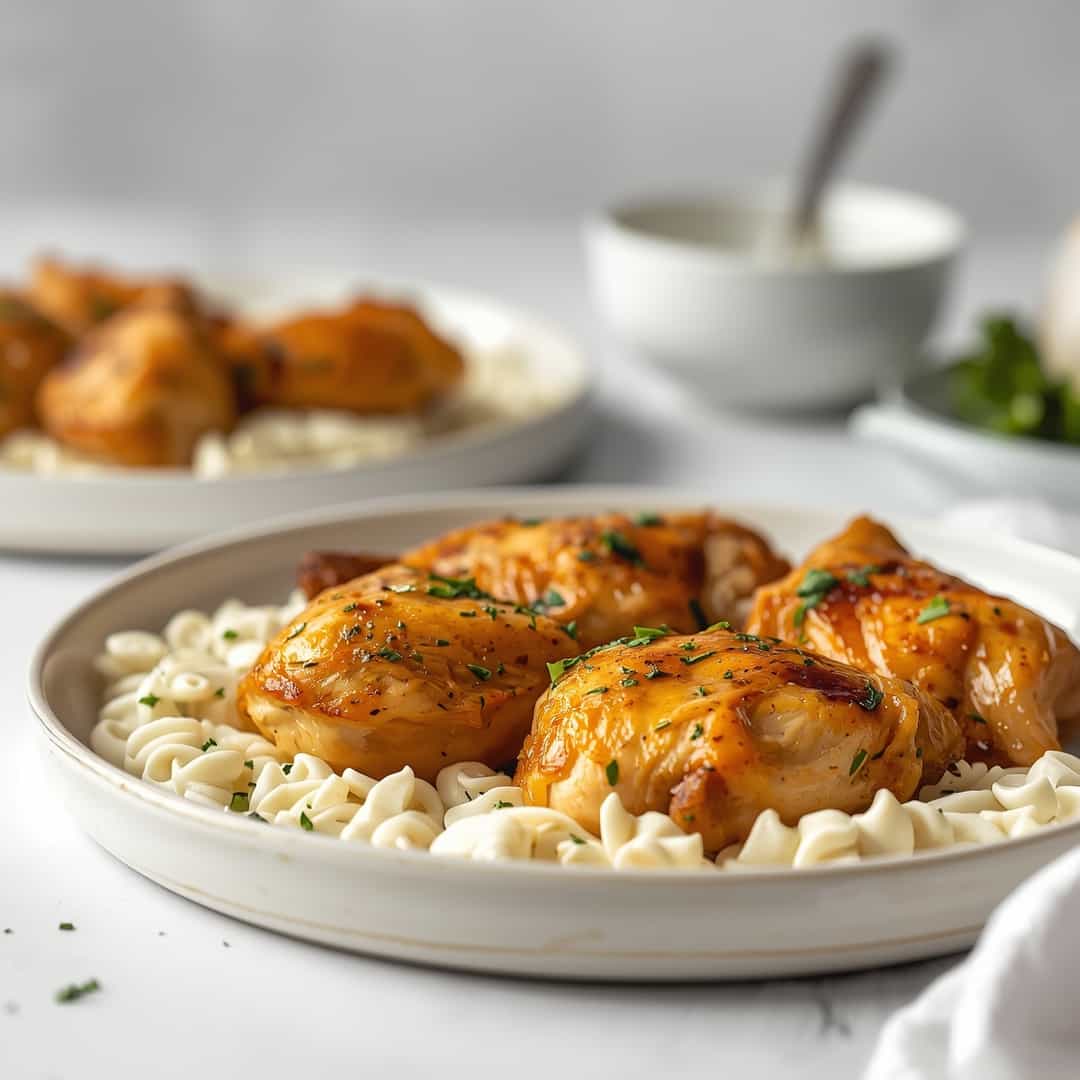 Easy Keto Garlic Butter Chicken Thighs