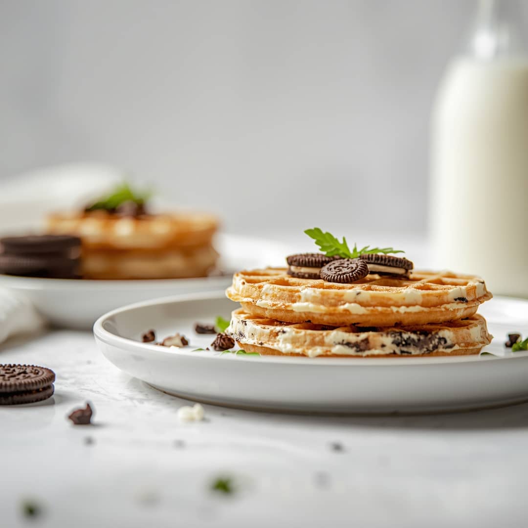 Easy Oreo Chaffles