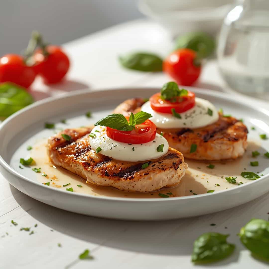 Grilled Chicken Caprese