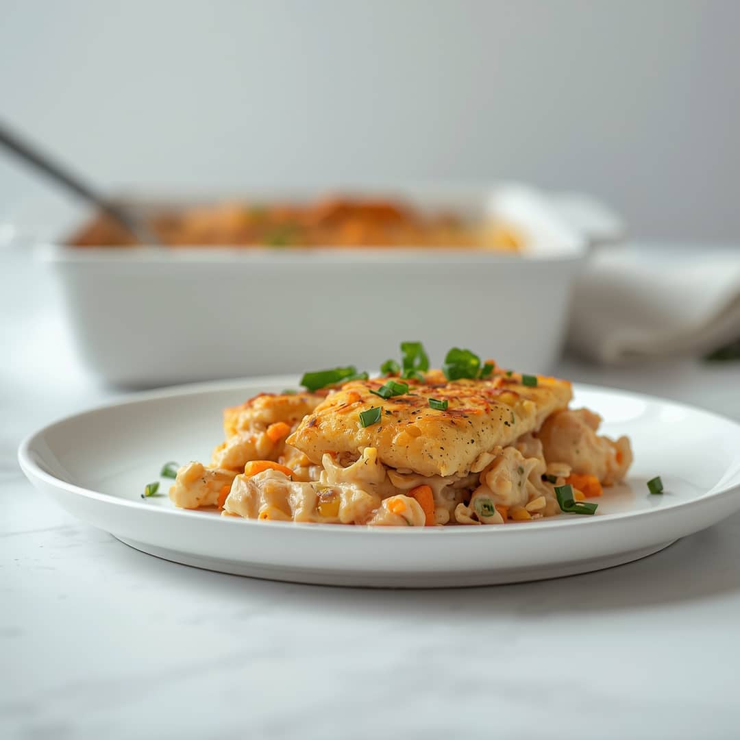 High Protein Cottage Cheese Chicken Bake