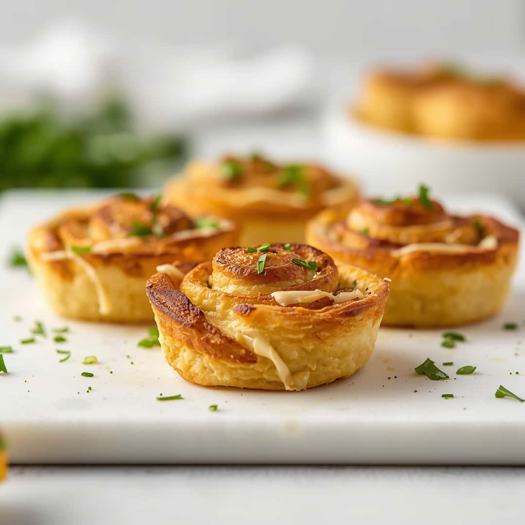 Jalapeno Cream Cheese Baked Pinwheels