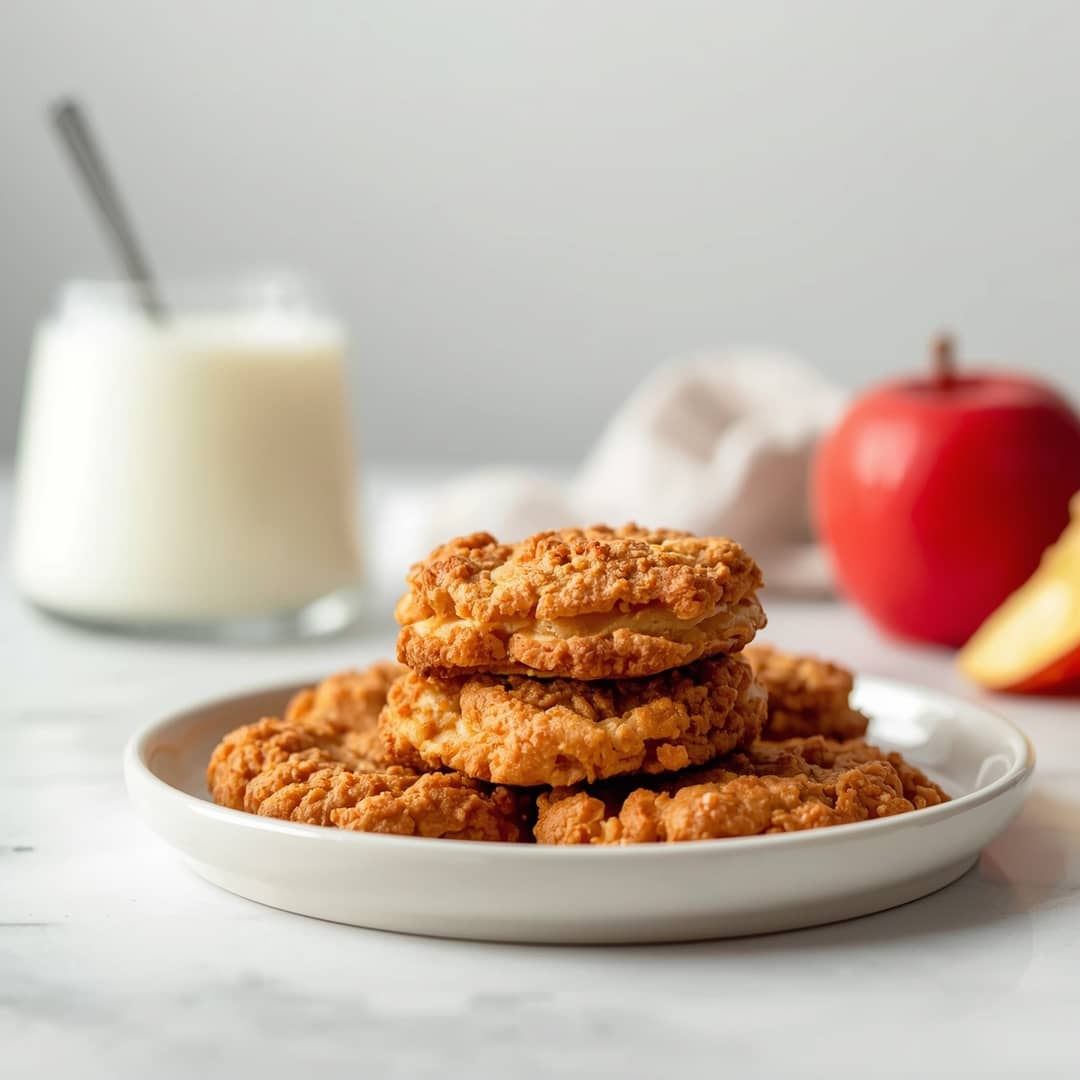 Keto Apple Fritter Cookies 2 Keto Apple Fritter Cookies