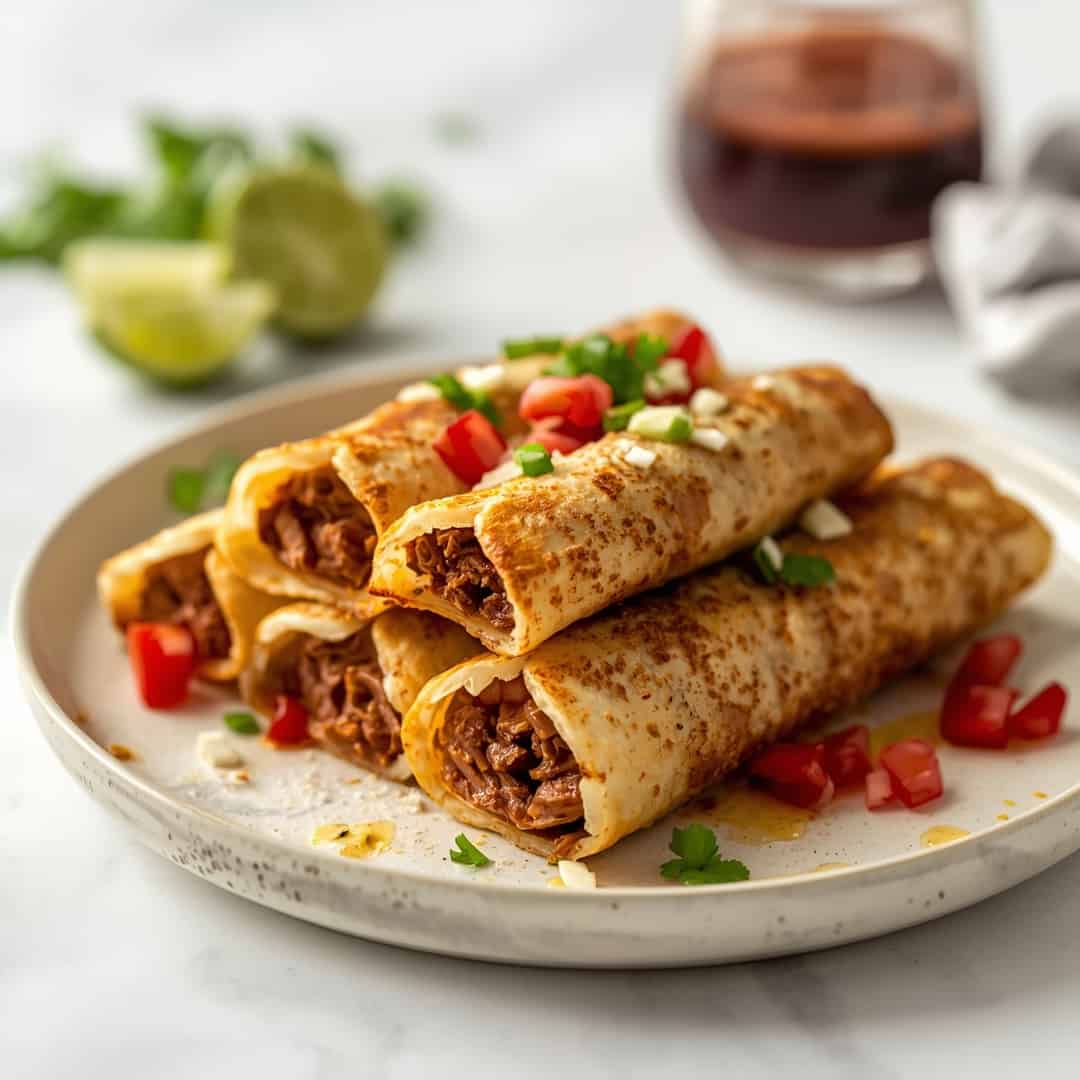 Keto Beef Taquitos
