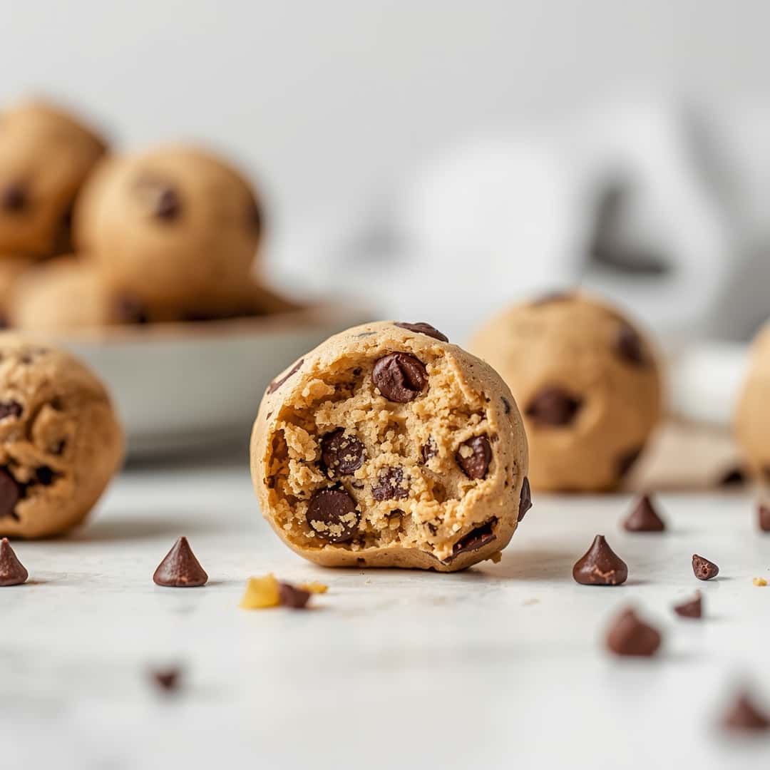 Keto Chocolate Chip Cookie Dough Fat Bombs