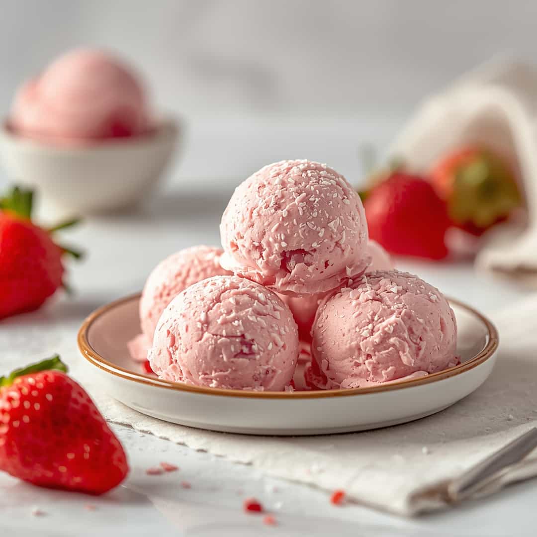 Keto Strawberry Cheesecake Fat Bombs