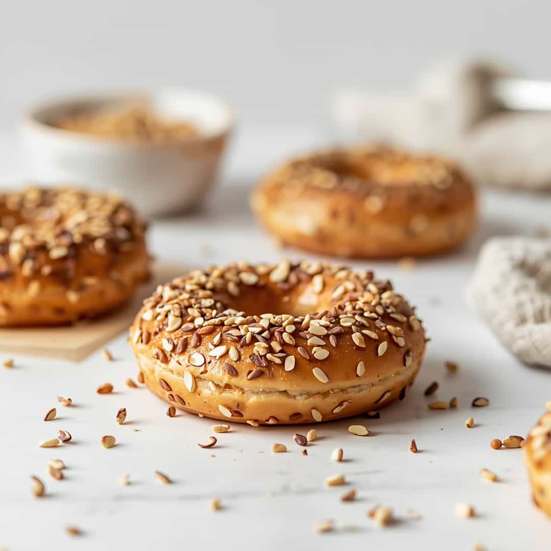 Low Carb Almond Flour Bagels