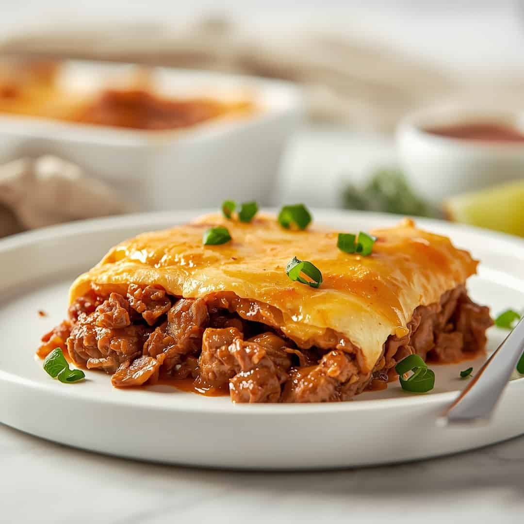 Low Carb Philly Cheesesteak Casserole
