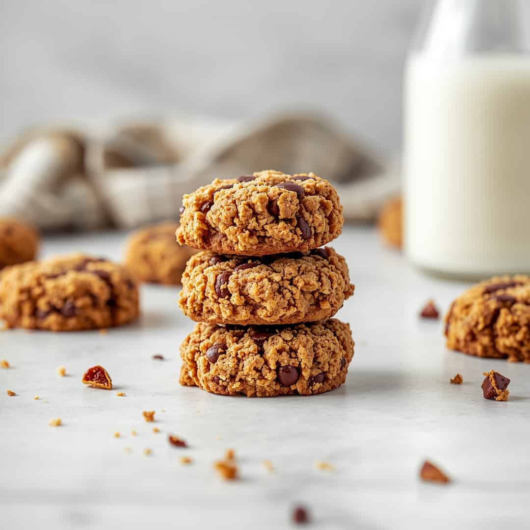 No Bake Crunchy Keto Cookies