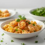 Shrimp Scampi Pasta Bake