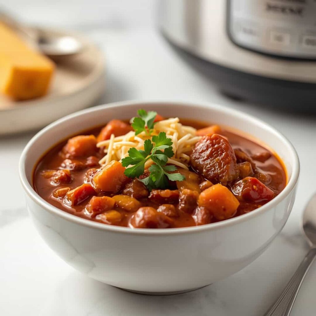 Slow Cooker Chicken Chili