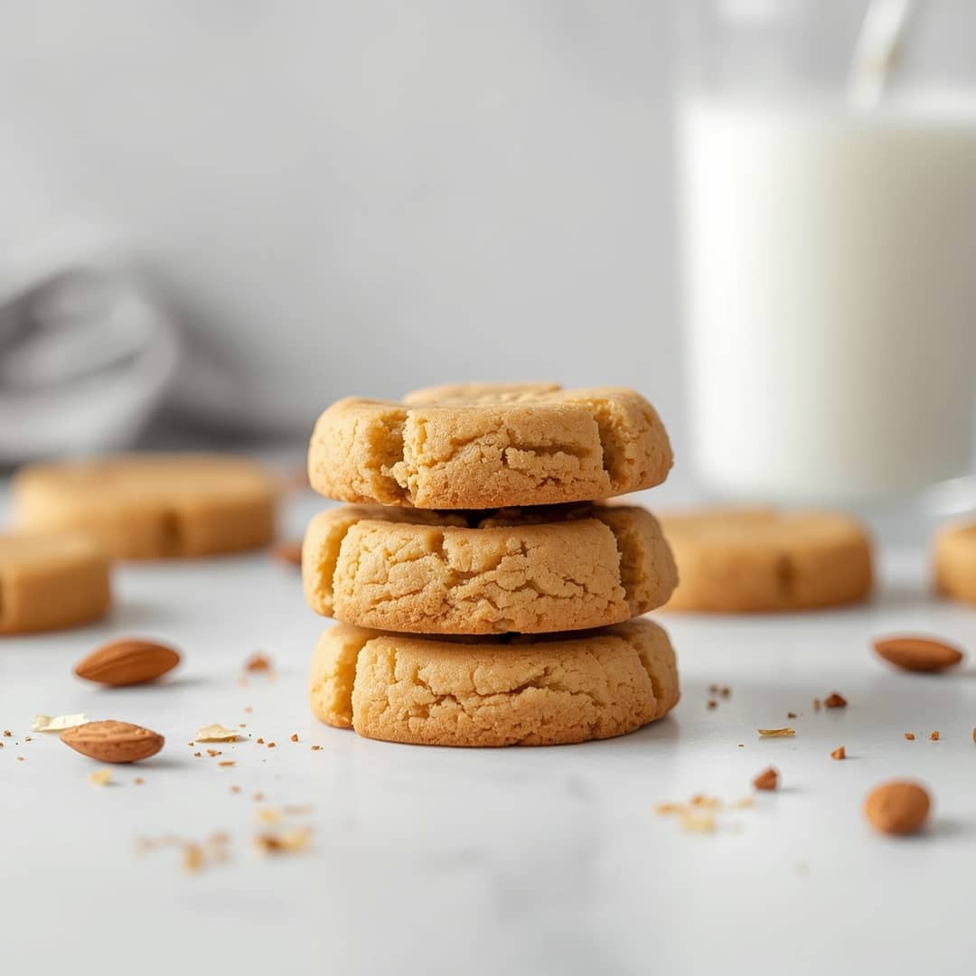 Sugar Free Almond Flour Peanut Butter Cookies