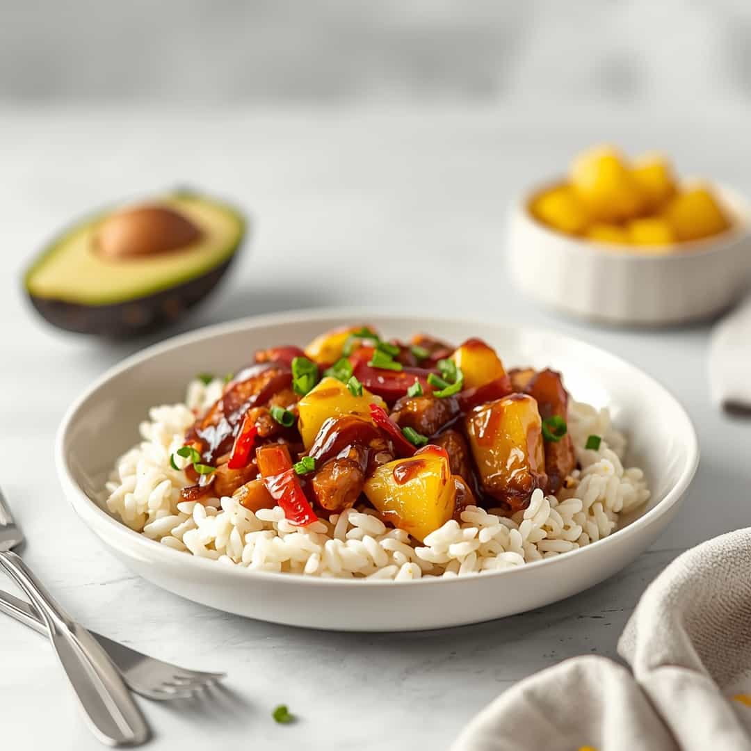 Tropical Teriyaki Chicken with Pineapple