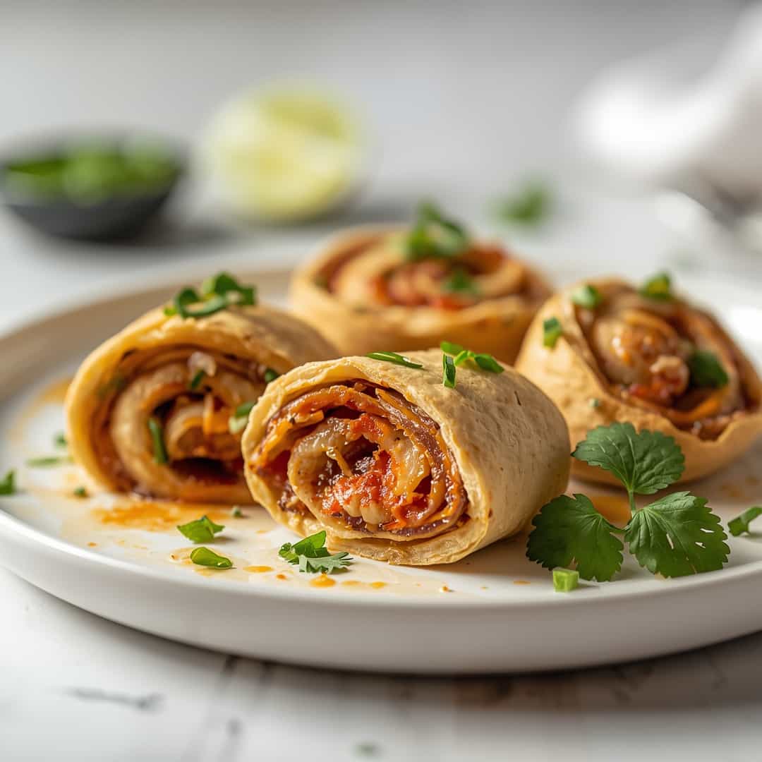 Zesty Mexican Pinwheels