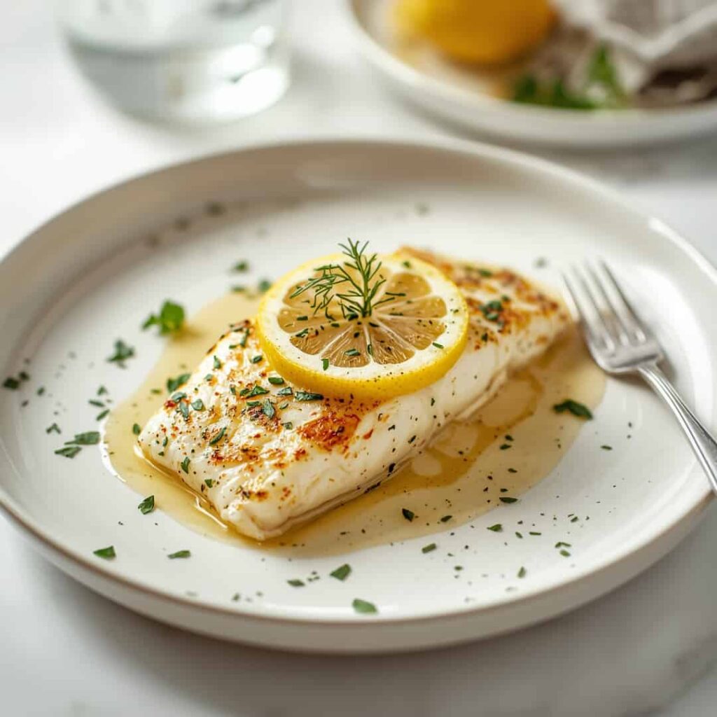 mediterranean herb baked tilapia with zesty lemon