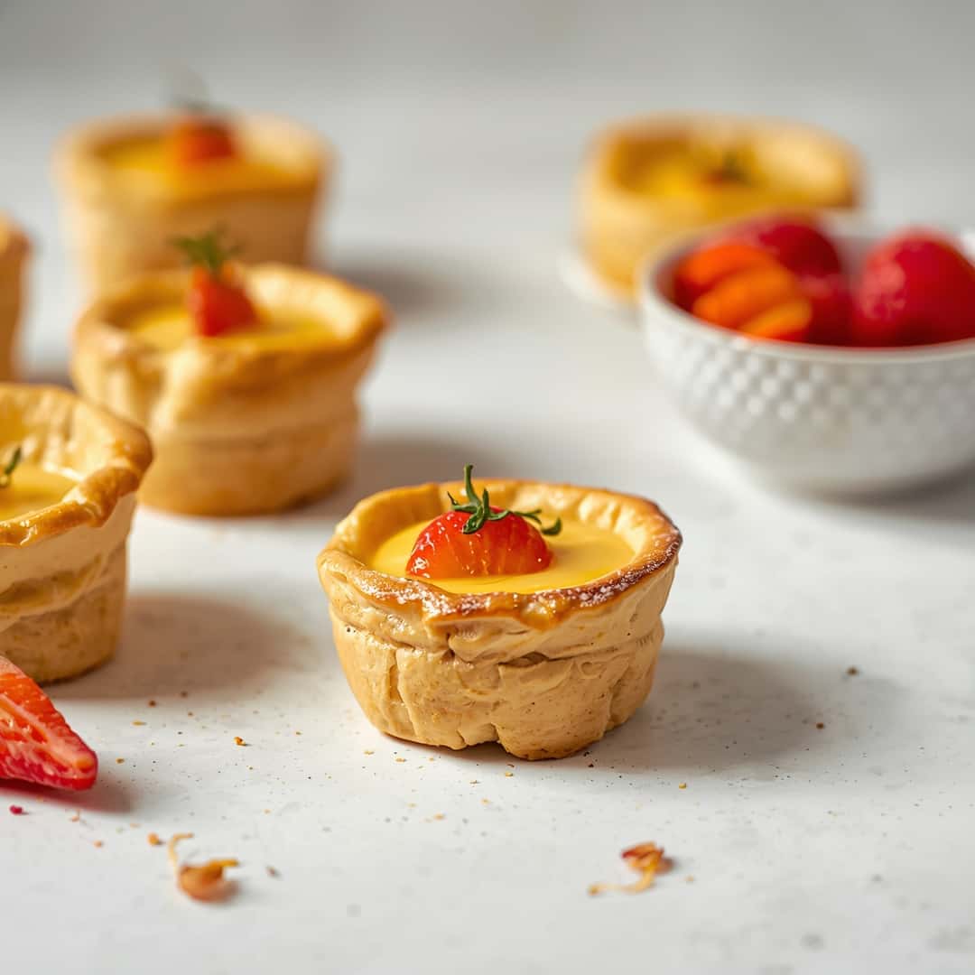 mini sourdough discard custard fruit kolaches 2 mini sourdough discard custard fruit kolaches