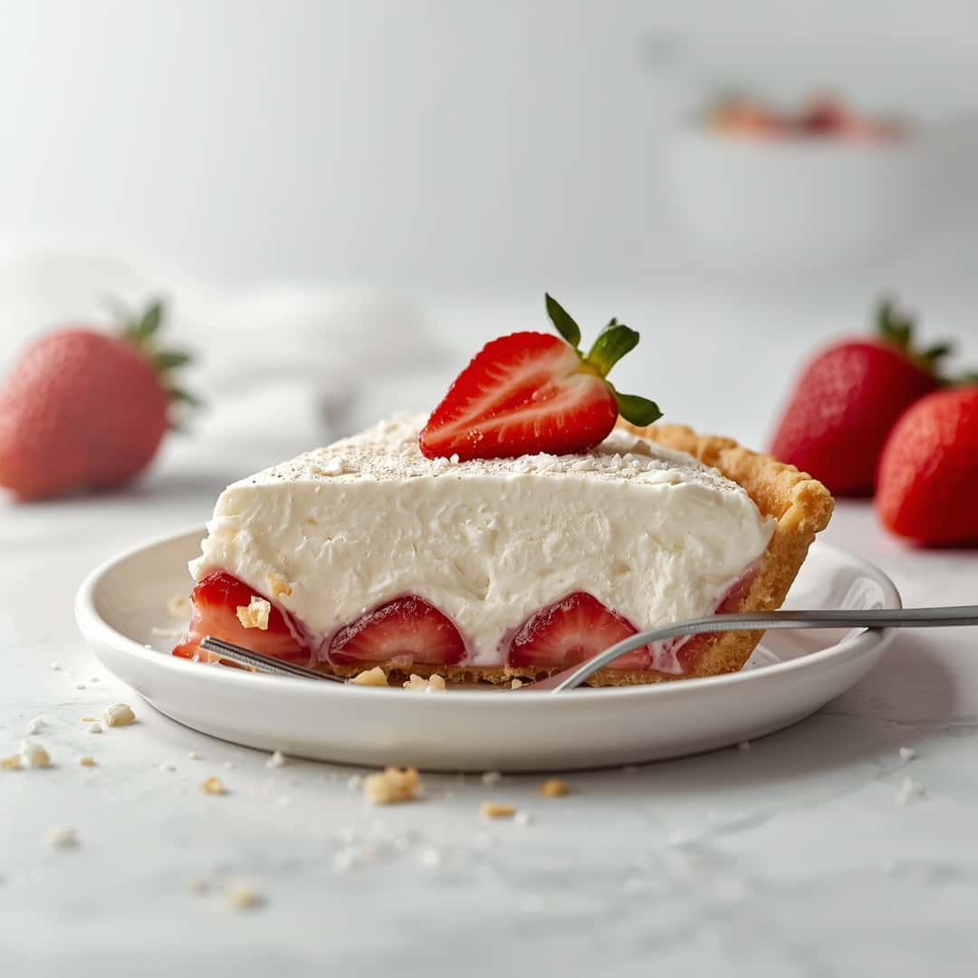 strawberry coconut cream pie 2 strawberry coconut cream pie