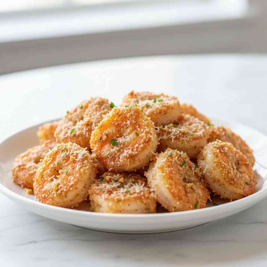 air fryer garlic parmesan shrimp