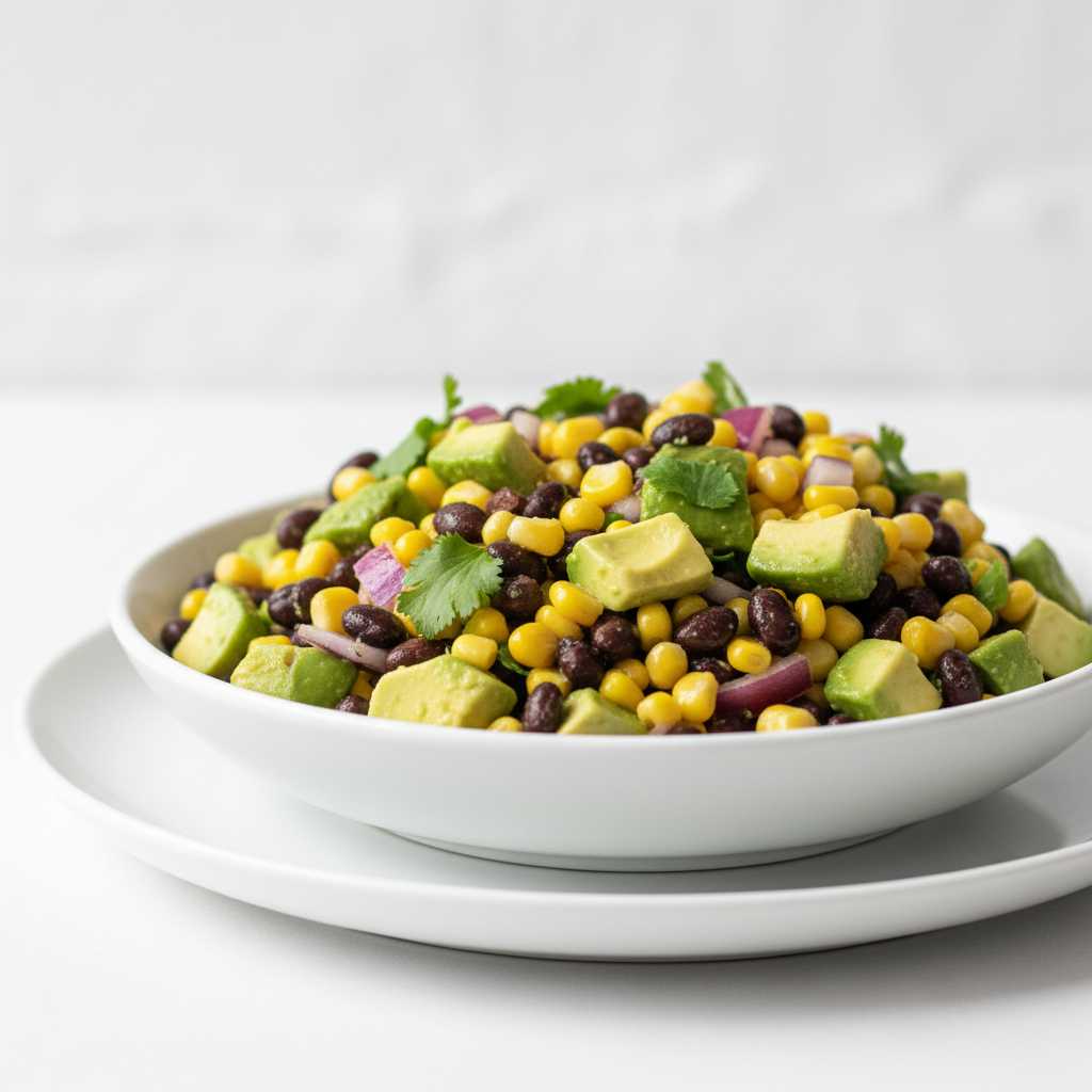 Avocado Corn and Black Bean Salsa